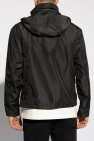 Dolce & Gabbana Leather Coats for Men Logo-appliquéd jacket