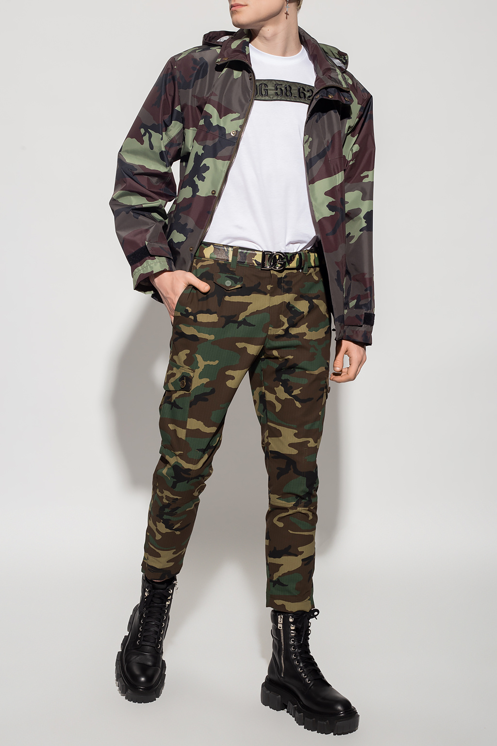 dolce and gabbana camo jacket