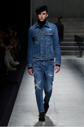 Dolce & Gabbana Denim jacket with vintage effect