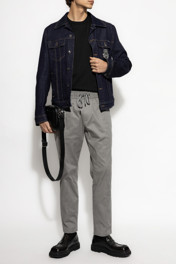 Dolce & Gabbana Jeansjacke mit Applikation