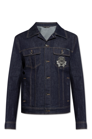 Jeansjacke mit Applikation