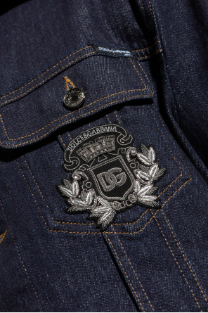 Dolce & Gabbana Jeansjacke mit Applikation