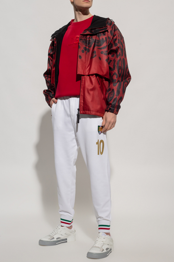 Dolce & Gabbana Kids classic bomber jacket Jacket with animal motif