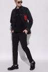 Dolce & Gabbana contrast trims small crossbody bag Denim jacket