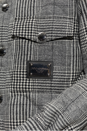 Dolce & Gabbana Insulated houndstooth pattern