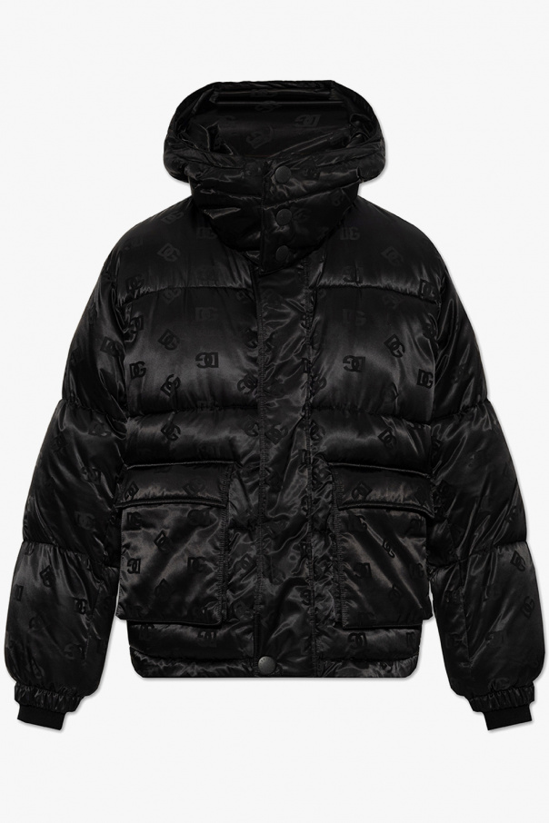 Black Oversize puffer jacket Dolce & Gabbana - Vitkac GB