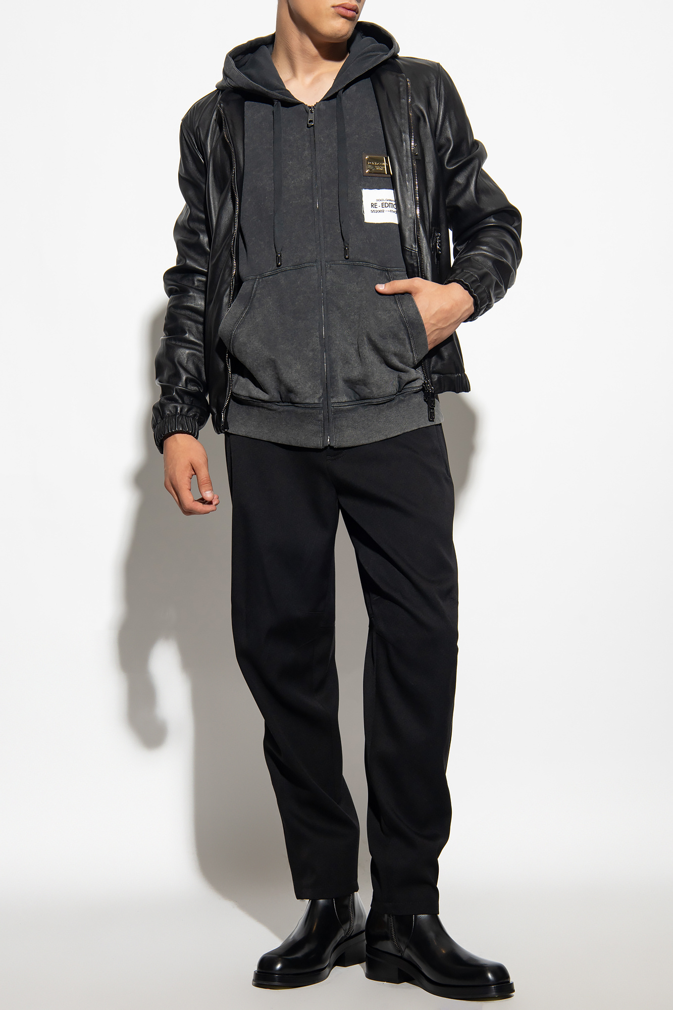 Dolce & Gabbana Leather jacket | Men's Clothing | Vitkac