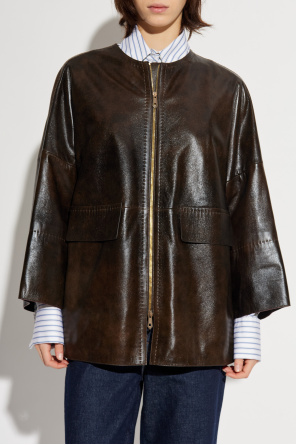 Max Mara Lederjacke `Gambero`