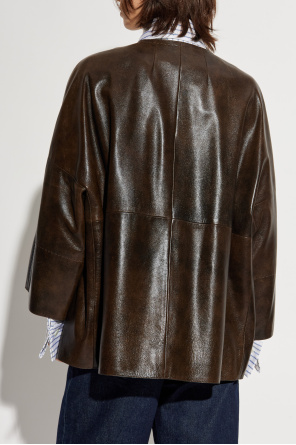 Max Mara Lederjacke `Gambero`