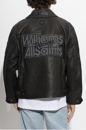 AllSaints Leather jacket ‘Garrison’