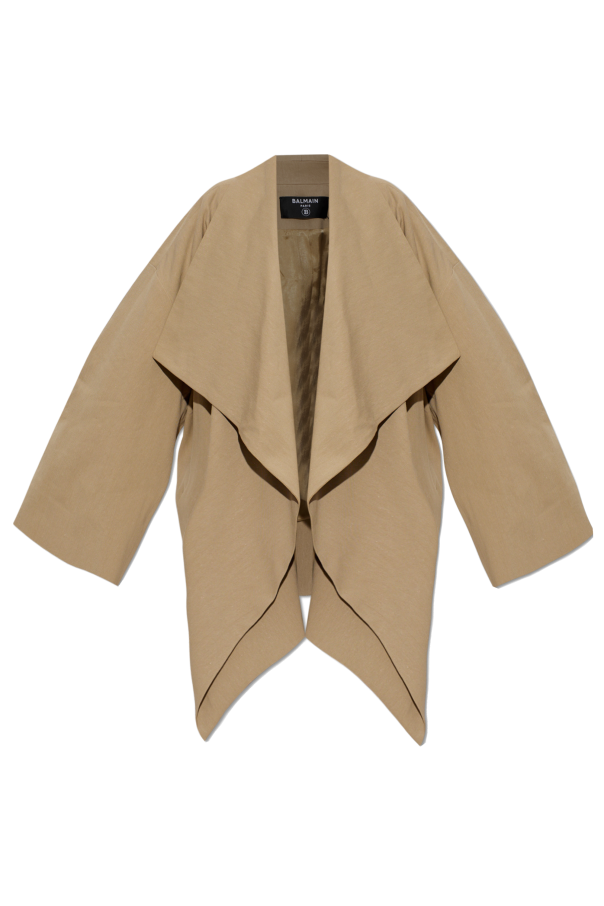 Asymmetric oversize jacket od Balmain