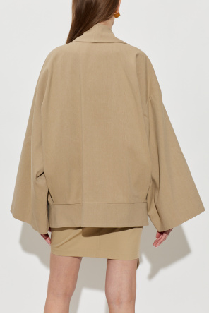 Balmain Asymmetric oversize jacket