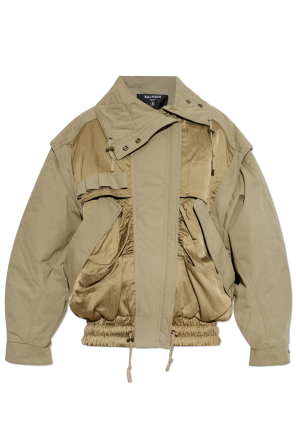 Jacket made of combined materials