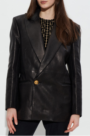 Balmain Leather blazer