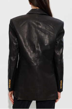 Balmain Leather blazer