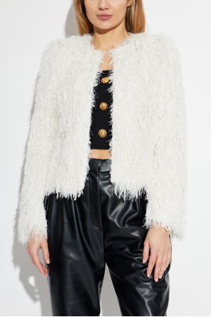 Balmain Chaqueta con hilo de lurex