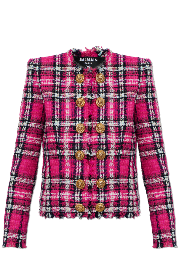 Tweed blazer od Balmain