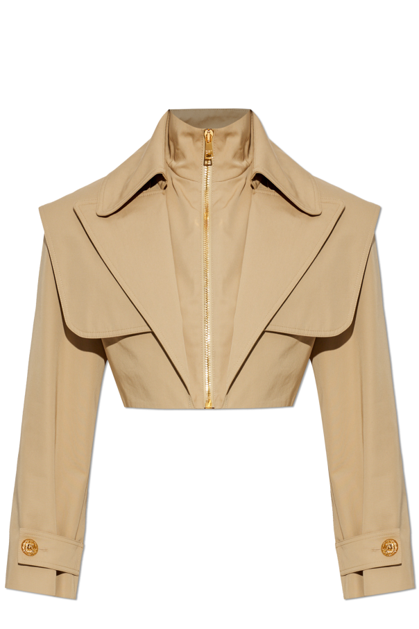 Short jacket with stand-up collar od Balmain