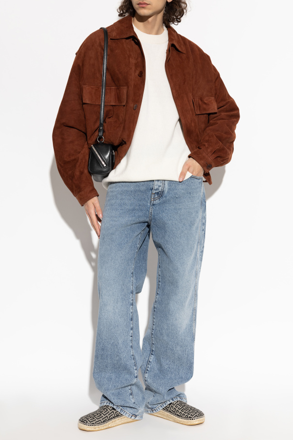 Balmain Suede jacket