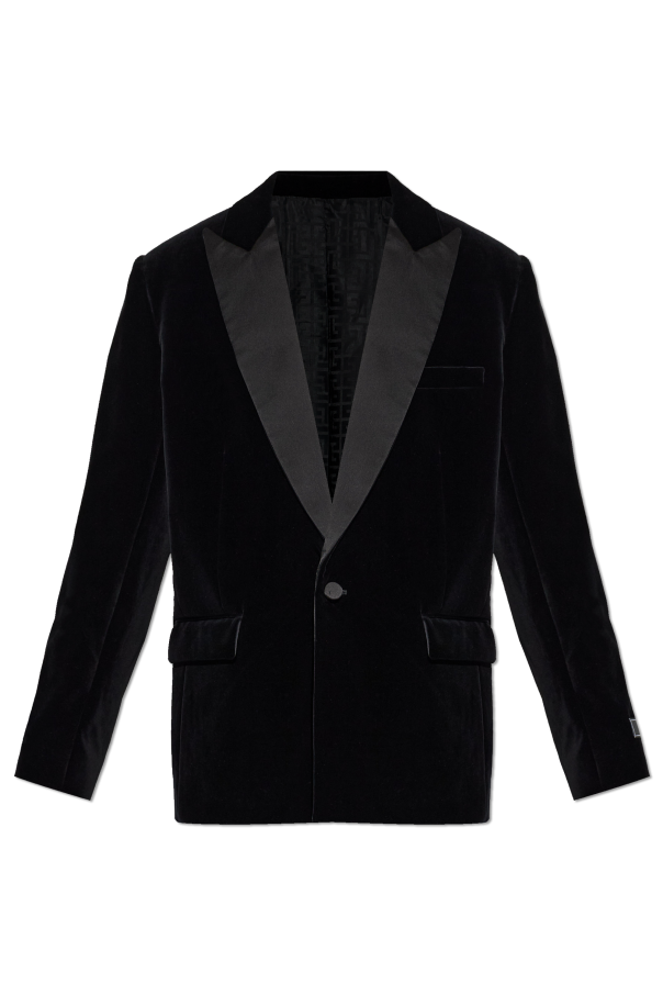Velvet blazer od Balmain