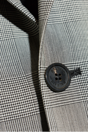 Balmain Checked pattern blazer