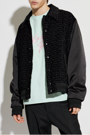 Balmain Jacket with velvet finish