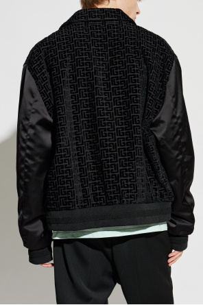 Balmain Jacket with velvet finish