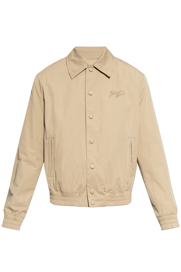 Jacket with embroidered logo od Balmain