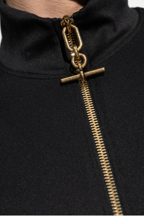 Balmain Camisola com gola subida