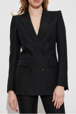 Tom Ford Herringbone Pattern Blazer