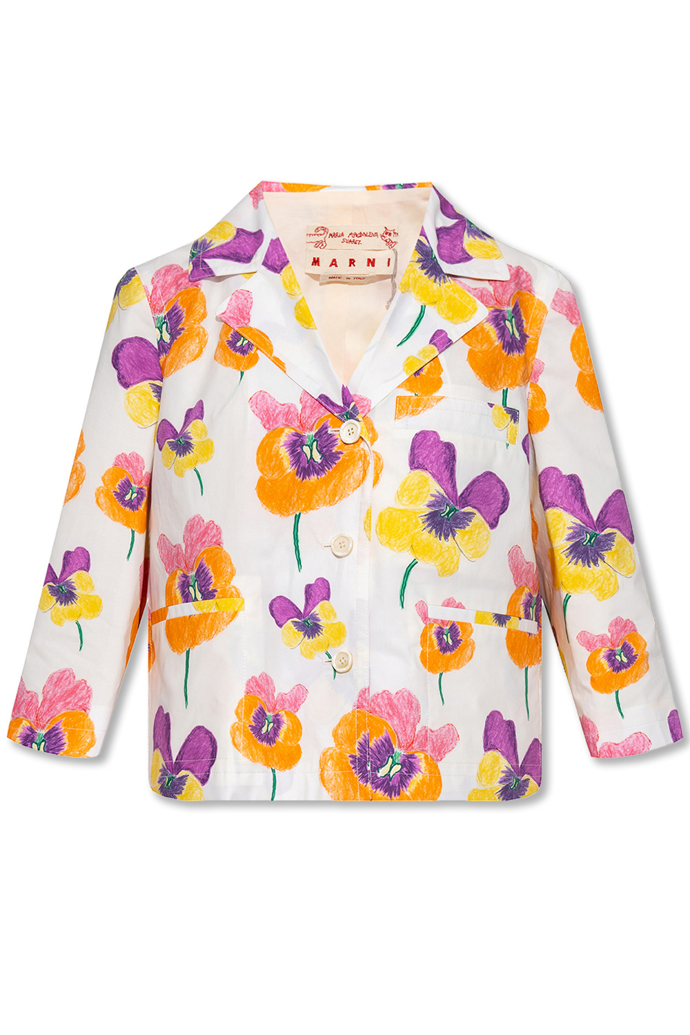 Marni Blazer with floral motif