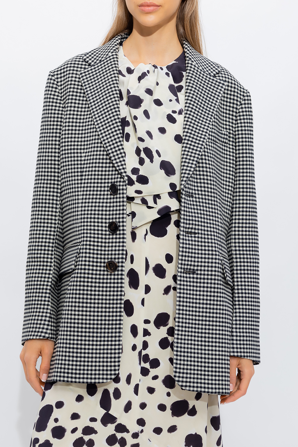 Marni Checked blazer