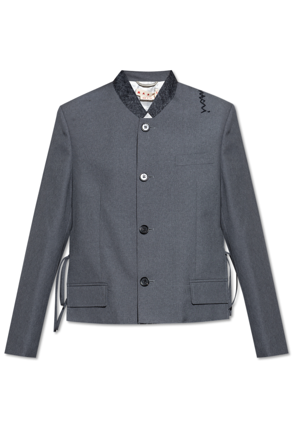 Marni Jacket with raw slits
