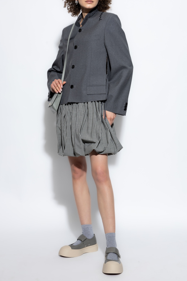 Marni Jacket with raw slits