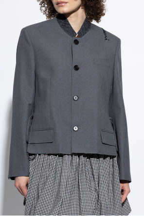 Marni Jacket with raw slits