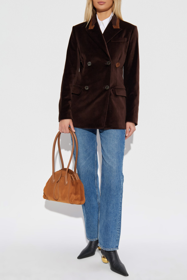 Marni Chaqueta de terciopelo cruzada