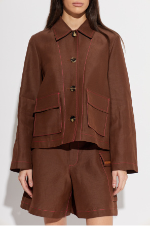 Marni Jacket with contrasting stitching