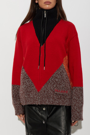 Marni Camisola de lã com gola subida