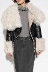 Marni Asymmetrical shearling jacket