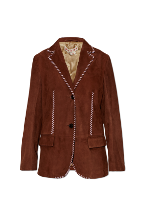 Leather blazer od Marni