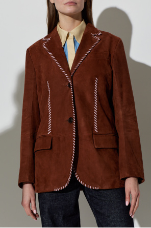 Marni Blazer de cuero