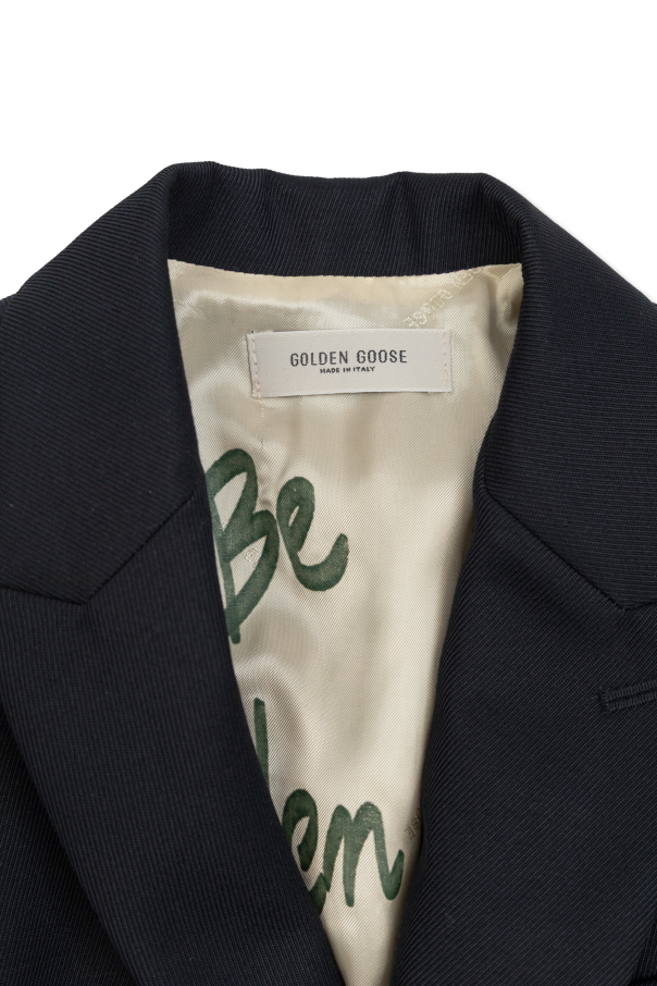 Golden Goose Kids Dwurzędowa marynarka