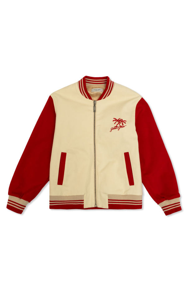Golden Goose Kids Kurtka z logo