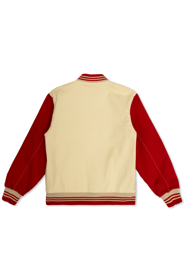 Golden Goose Kids Kurtka z logo