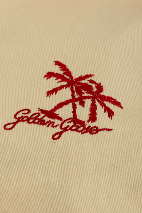 Golden Goose Kids Kurtka z logo