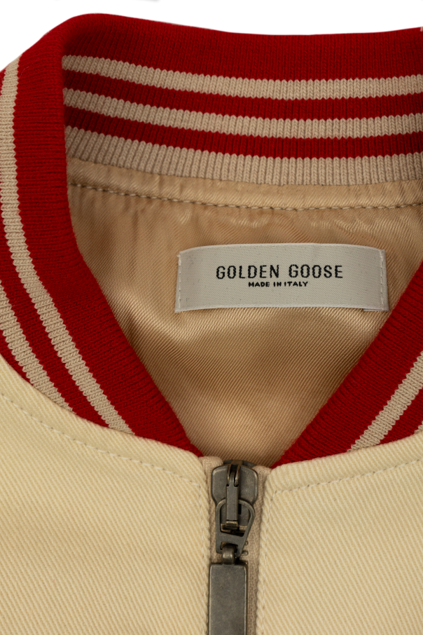 Golden Goose Kids Kurtka z logo