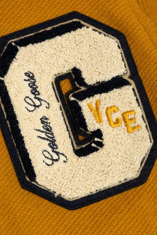 Golden Goose Kids Wool ‘bomber’ jacket