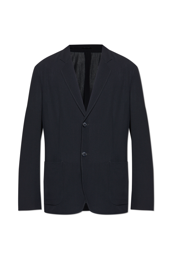 Wool blazer with notch lapels od Giorgio Armani