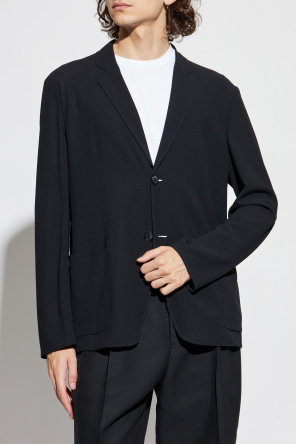 Giorgio Armani Wollblazer mit offenen Revers
