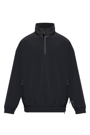 Gefütterte Jacke mit Stehkragen